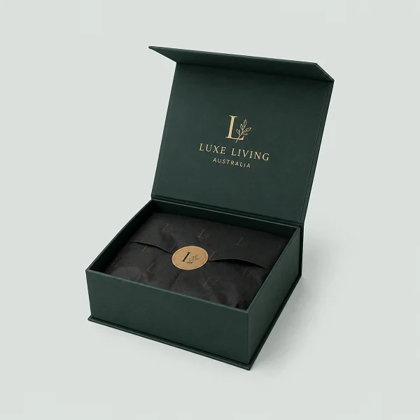 order luxury rigid box packaging by fine packaging